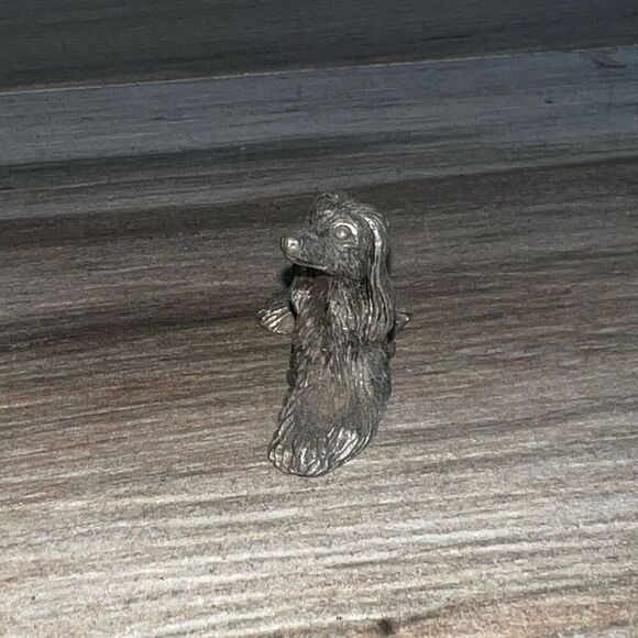 Spoontiques P86 Collie Lassie Puppy Dog Herding Breed Diorama Miniature Figurine - Picture 2 of 7